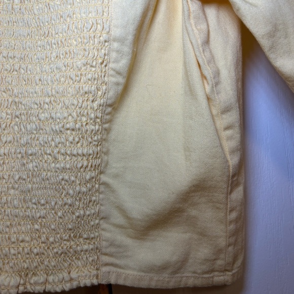 NWT Levi’s - Bohemian Festival Summer Lace Up Crop Top Short Sleeve 100% Cotton - Picture 4 of 10